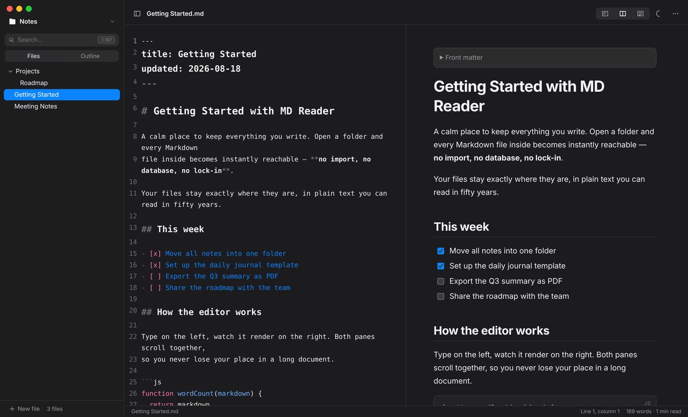 Dark theme